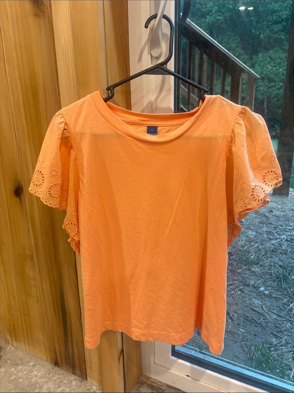 Women’s Orange/Peach Sleeve Tee
